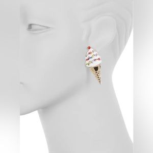 BaubleBar Ice Cream Statement Earrings NWT